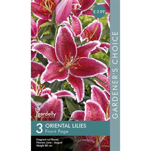 Gardelly Oriental Lilies Front Page